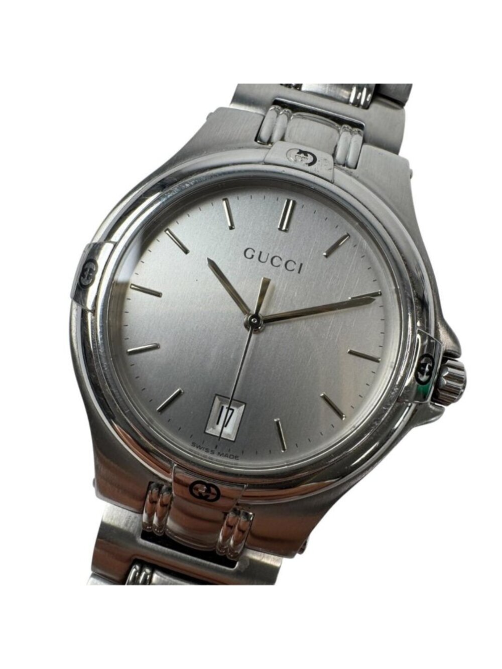 Gucci Watch Silver Dial Quartz